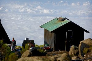 Campsite view in Kilimanjaro Marangu route trail