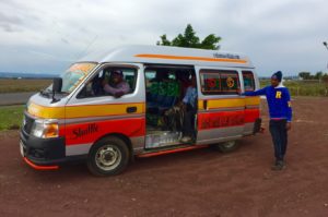 Transport zum Arusha Nationalparks zur Besteigung des Mount Meru