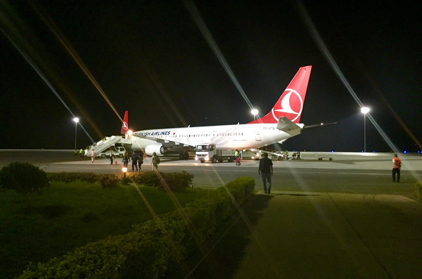 Abreise vom Kilimandscharo International Airport mit Turkish Airlines