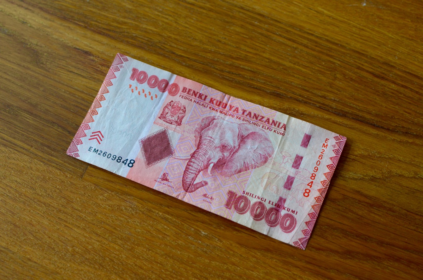 Banknote Tansania Schilling