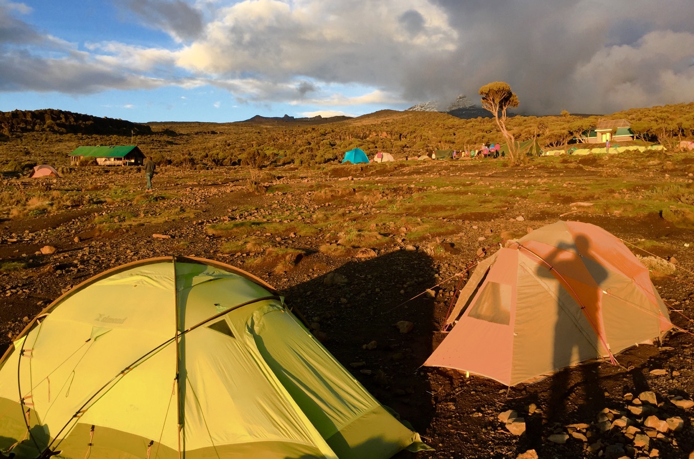 Sunset at Shira Camp