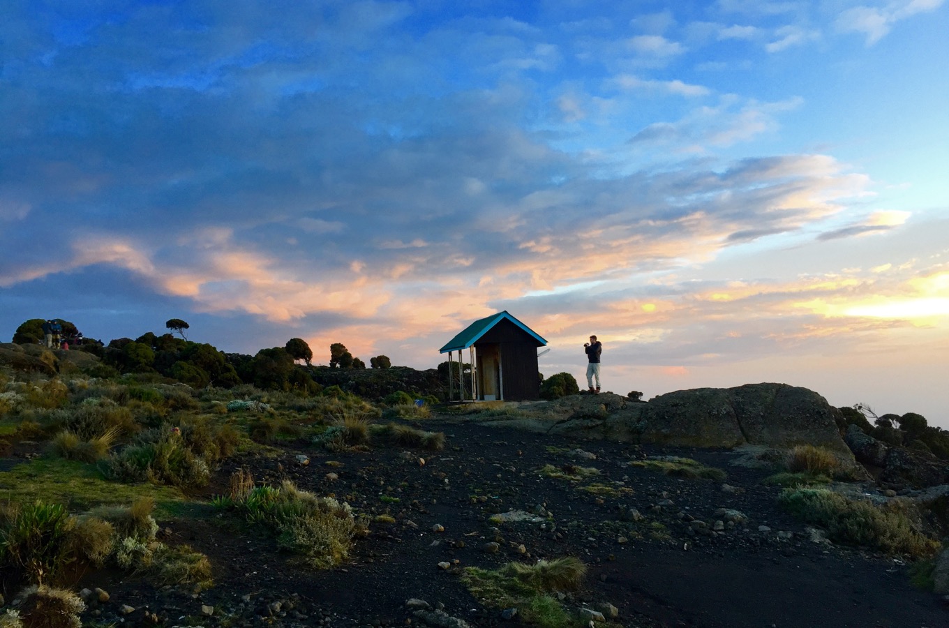 Evening mood at Shira Camp